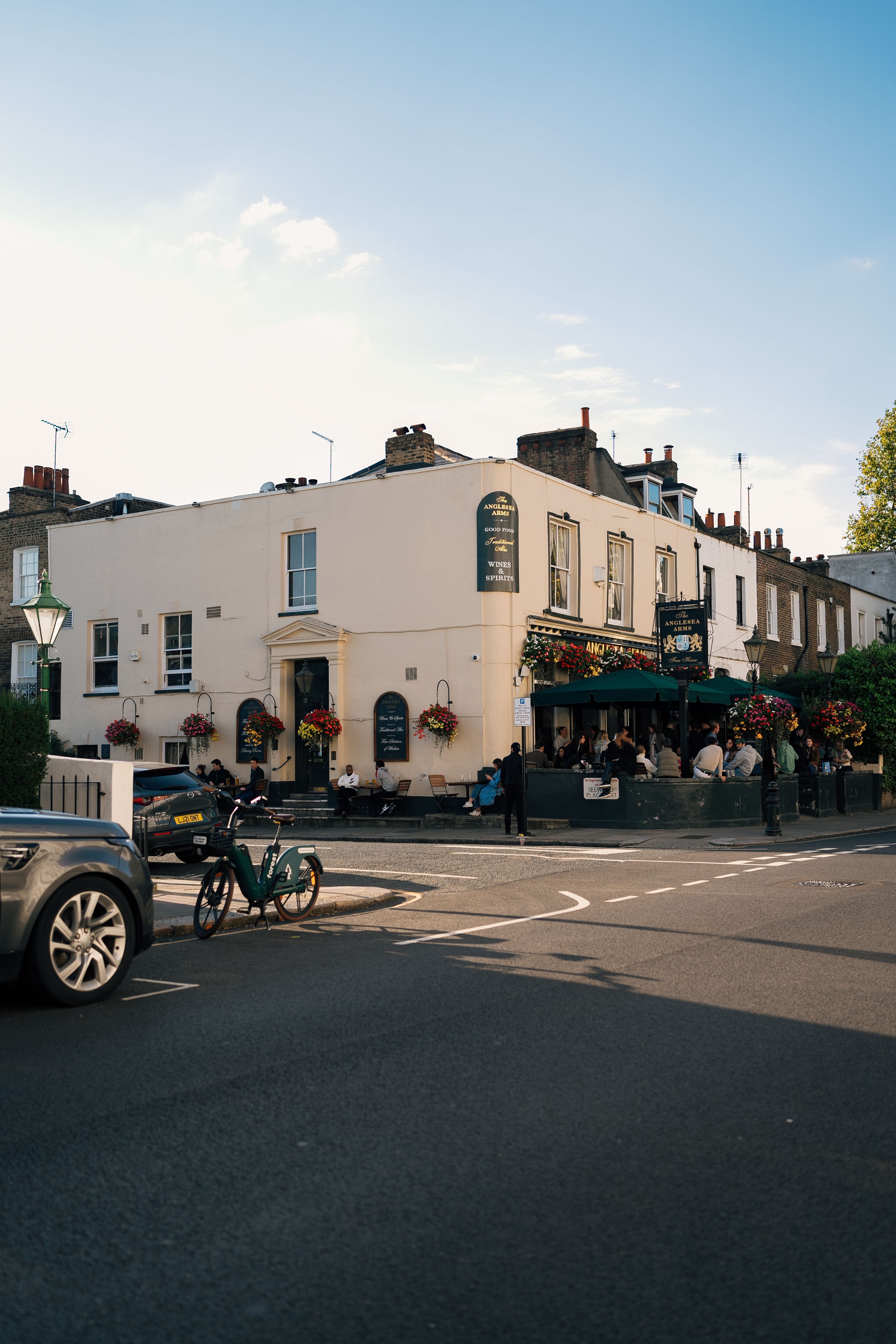 Typical residential street in West London