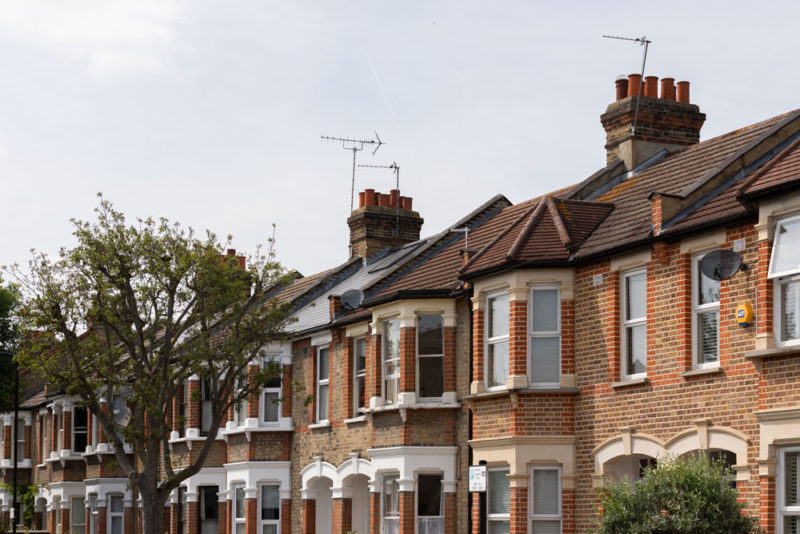 Modern new build apartments in East London