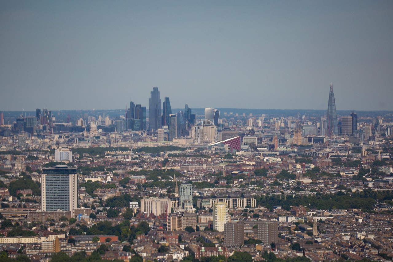 East London Skyline